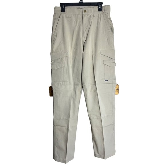 Tru-Spec Tactical Pants Tan Sand Cargo Ripstop Military Mens Size 32/34 - Picture 1 of 7